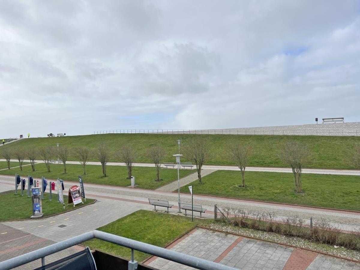 Deichblick 6 In Norddeich- Urlaub Mit Meerblick Am Strand Norden Luaran gambar